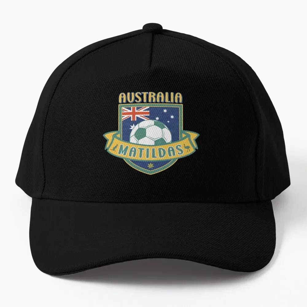 

Australian Womens Soccer Crest (Matildas) Baseball Cap Dropshipping Fluffy Hat Sports Cap Golf Wear Caps For Women Men's