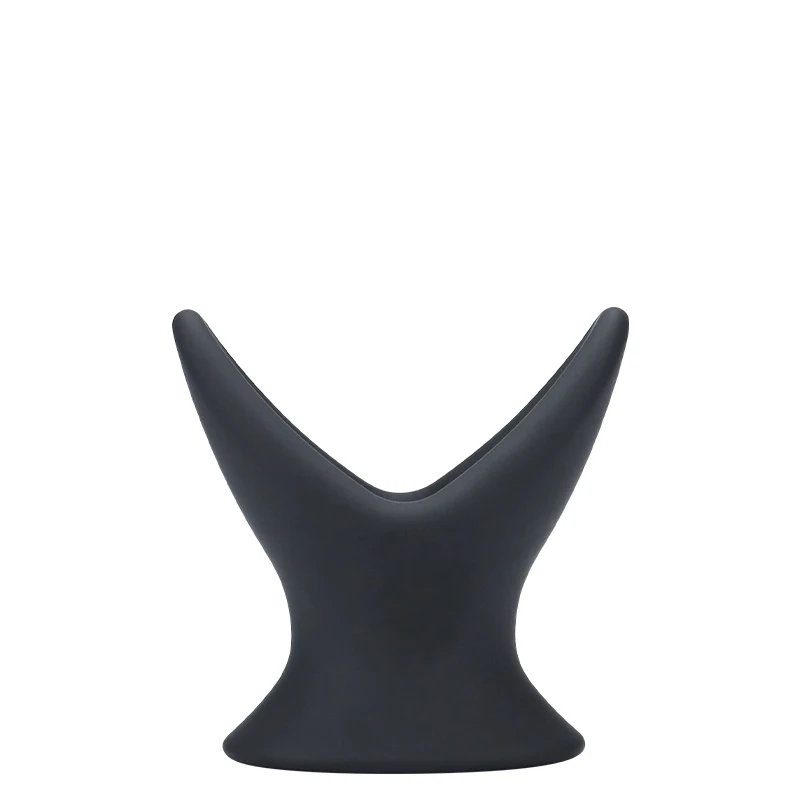 V-formad ihålig anal silikon analplugg rumpor sexleksaker kvinnor män höfttränare för par onanerar_voghion.com