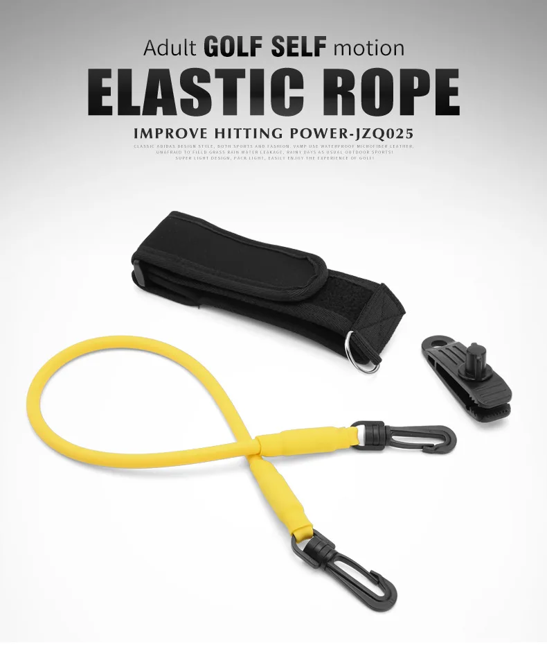 Golf Swing Trainer Golf Swing Strength Practitioner Swing Elastic Rope Swing Training Aid Golf Supplies Drop Shipping