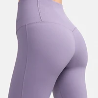 Pantalon évasé à taille haute en plastique souple pour femme Nike Zenvy authentique FV7922-509 5