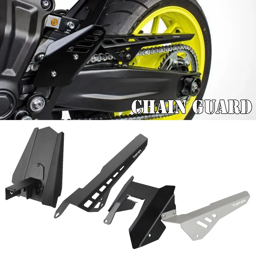 

For YAMAHA MT-07 Moto Cage MT07 TRACER 700 7 GT Chain Guard Cover Rear Fender Tire Hugger Mudguard FZ-07 XSR 700 XTribute YZF R7