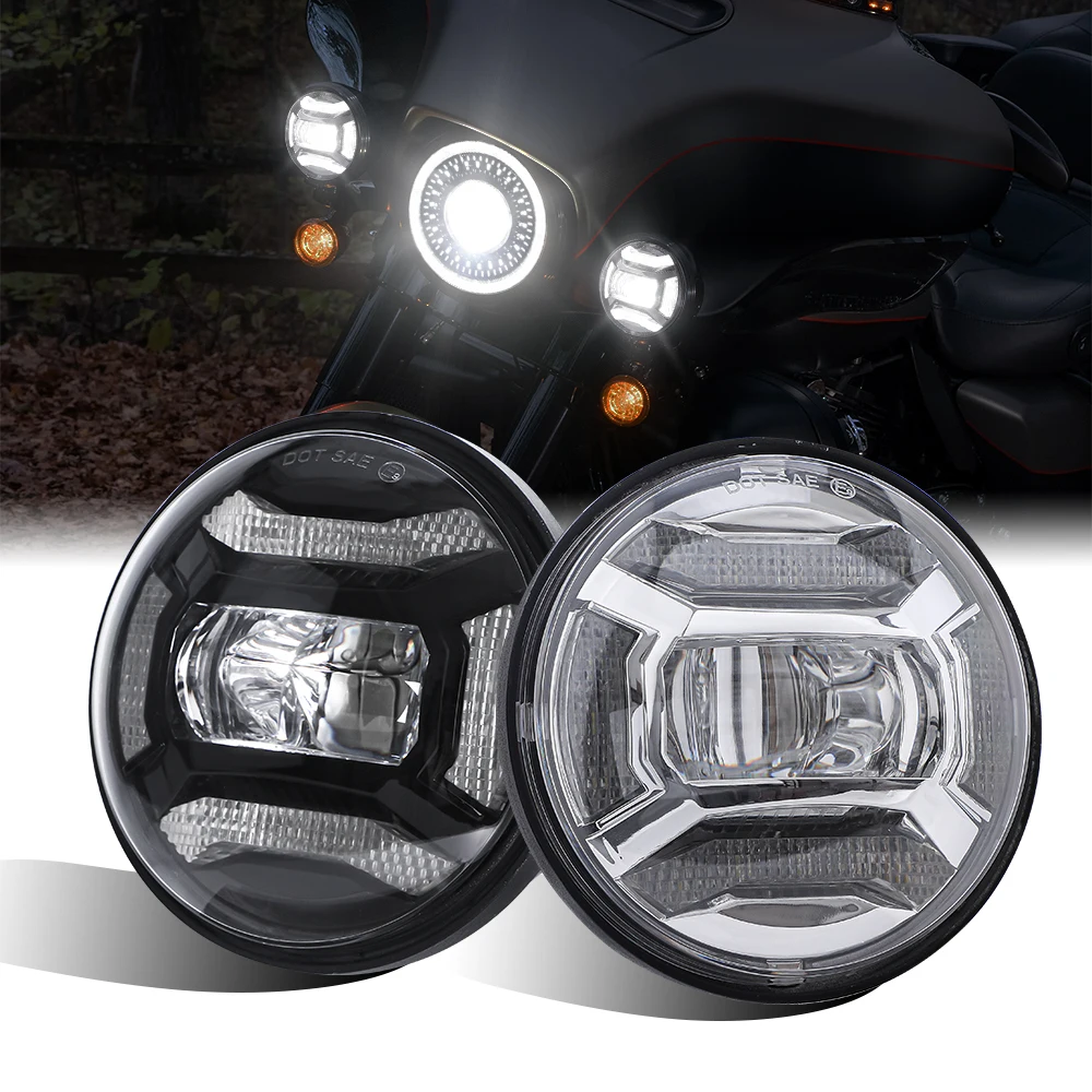 7 inch led koplampunit black face voor Harley Davidson koplampen 7 inch led koplampunit black face voor Harley Davidson koplampen