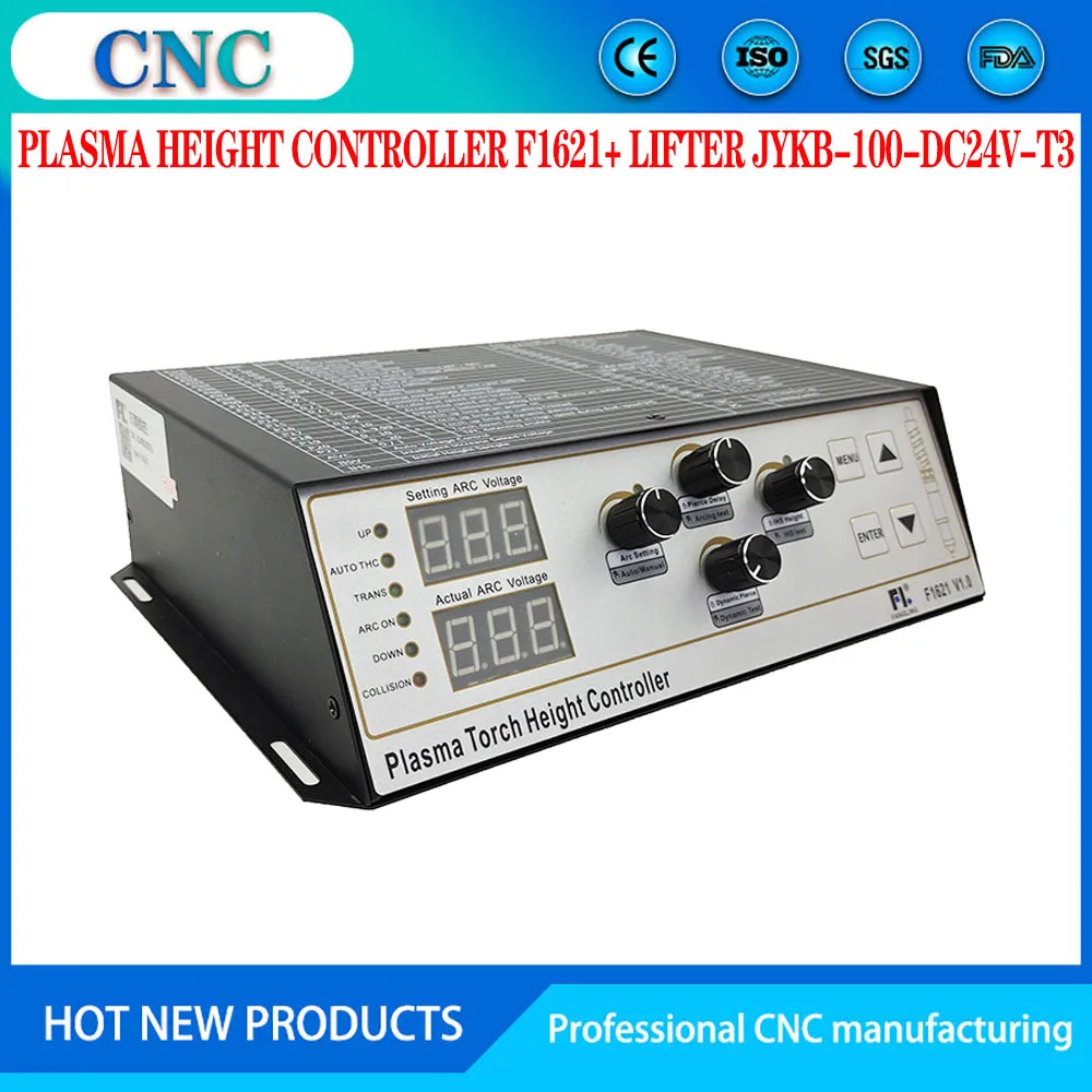 토치 높이 컨트롤러 THC F1621, 영어 자동 아크 캡 전압 플라즈마 절단기 커터 NEWCARVE