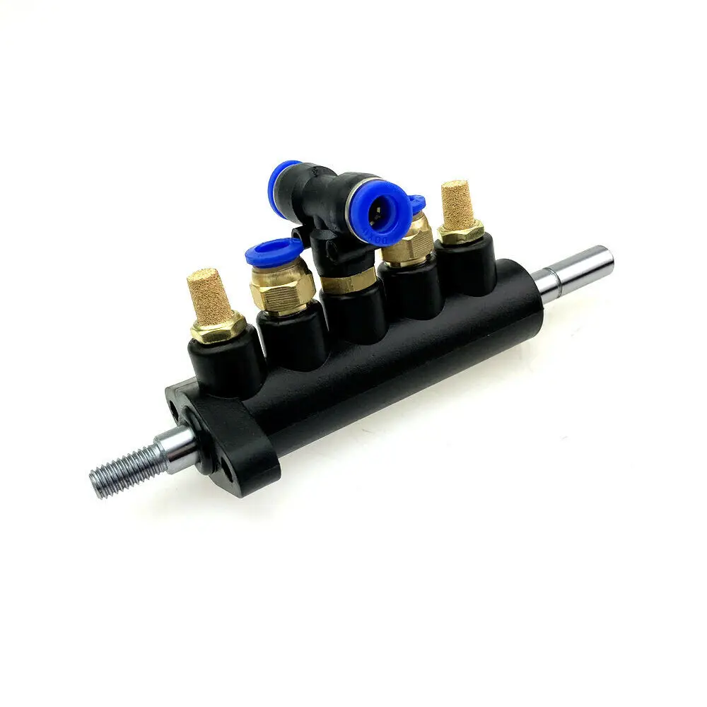 1pc Air Control Valve Foot Pedal Tire Changer Machine five-valve Black 7#