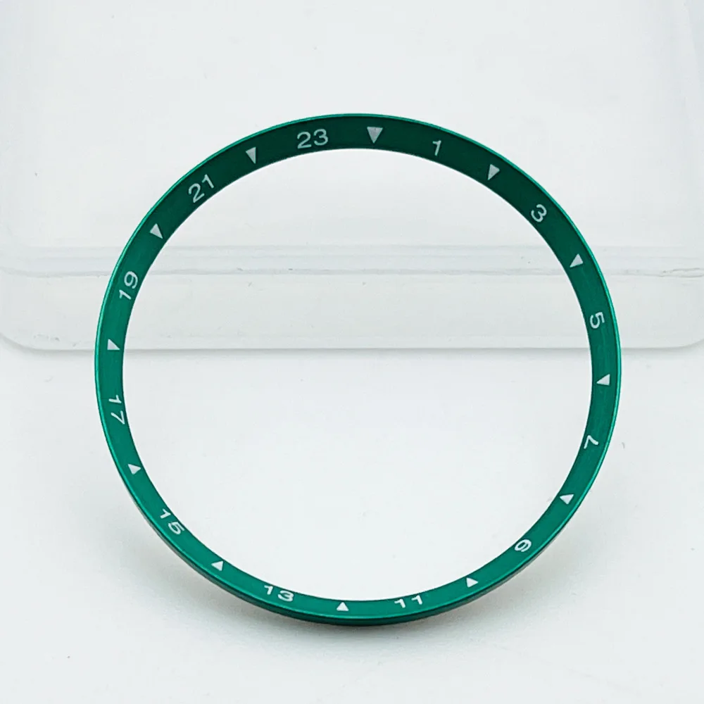 Copper Chapter Ring with Black, Silver, and Green Finish
