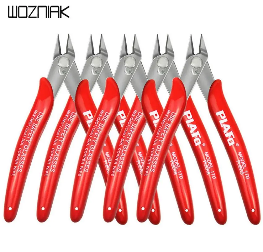IGAN-170 Wire Cutters, Precision Electronics Flush Cutter, One of the  Strongest and Sharpest Side Cutting pliers with an Opening Spring, Ideal  for