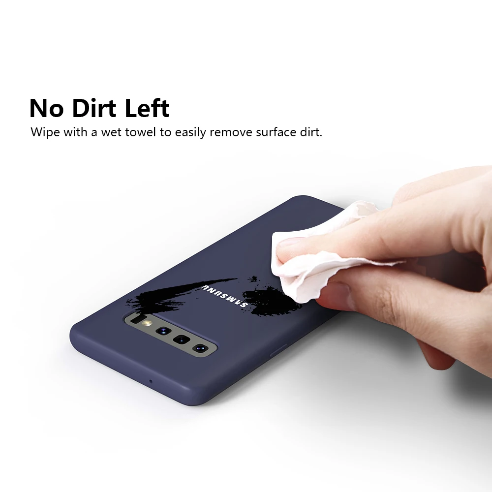 Liquid Silicone Soft-Touch Full Cover Phone Case
