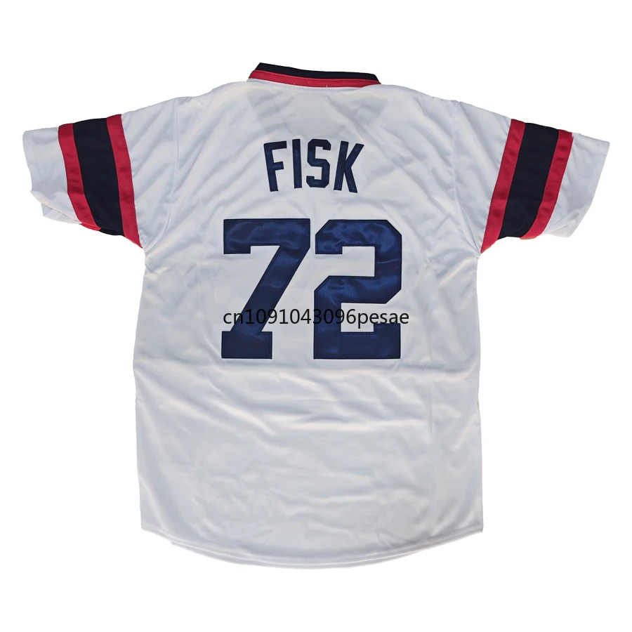 Carlton Fisk Jersey 72 American Chicago Retro Baseball Jerseys 79 Jos&eacute; Abreu Jersey All Stitched Us Mens M-XXXL
