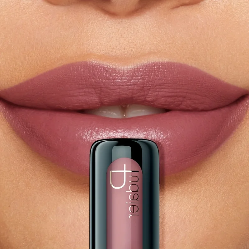 1pc Matte Velvet Lip Gloss, Highly Saturated Liquid Lip