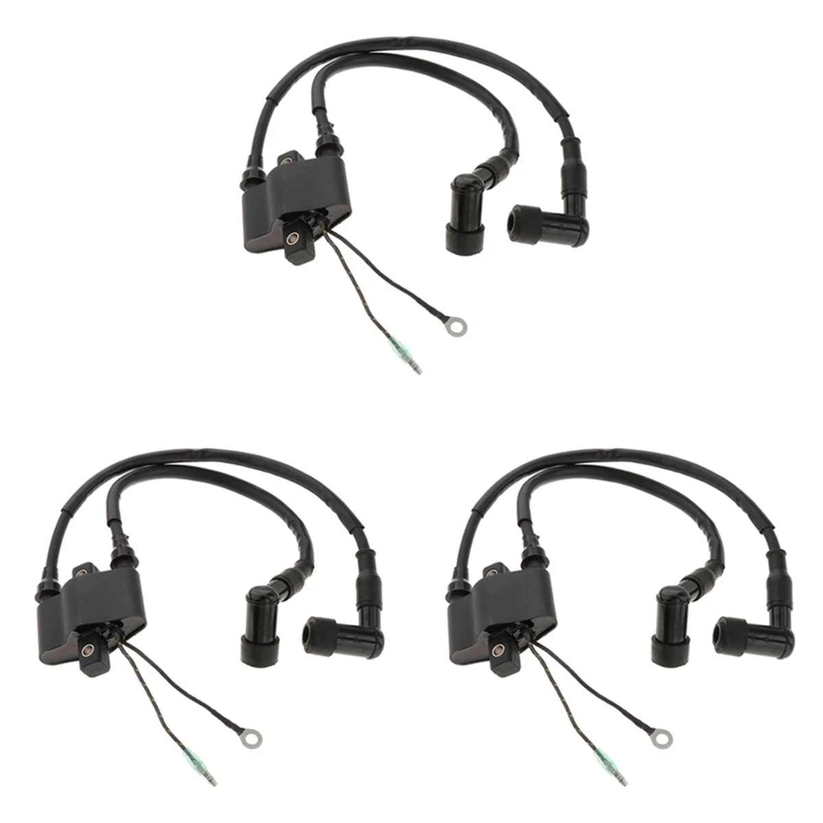 

3X Outboard Boat Motor Ignition Coil Parts 3G2-06040-4 803706A1 3G2-06040 3G2060404 for Tohatsu 9.9 15 18HP