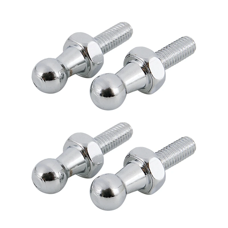 

4X 10mm BALL STUD BOLT M8 for Gas Struts Ball Ended Bolt Bonnet Hatch STD 002