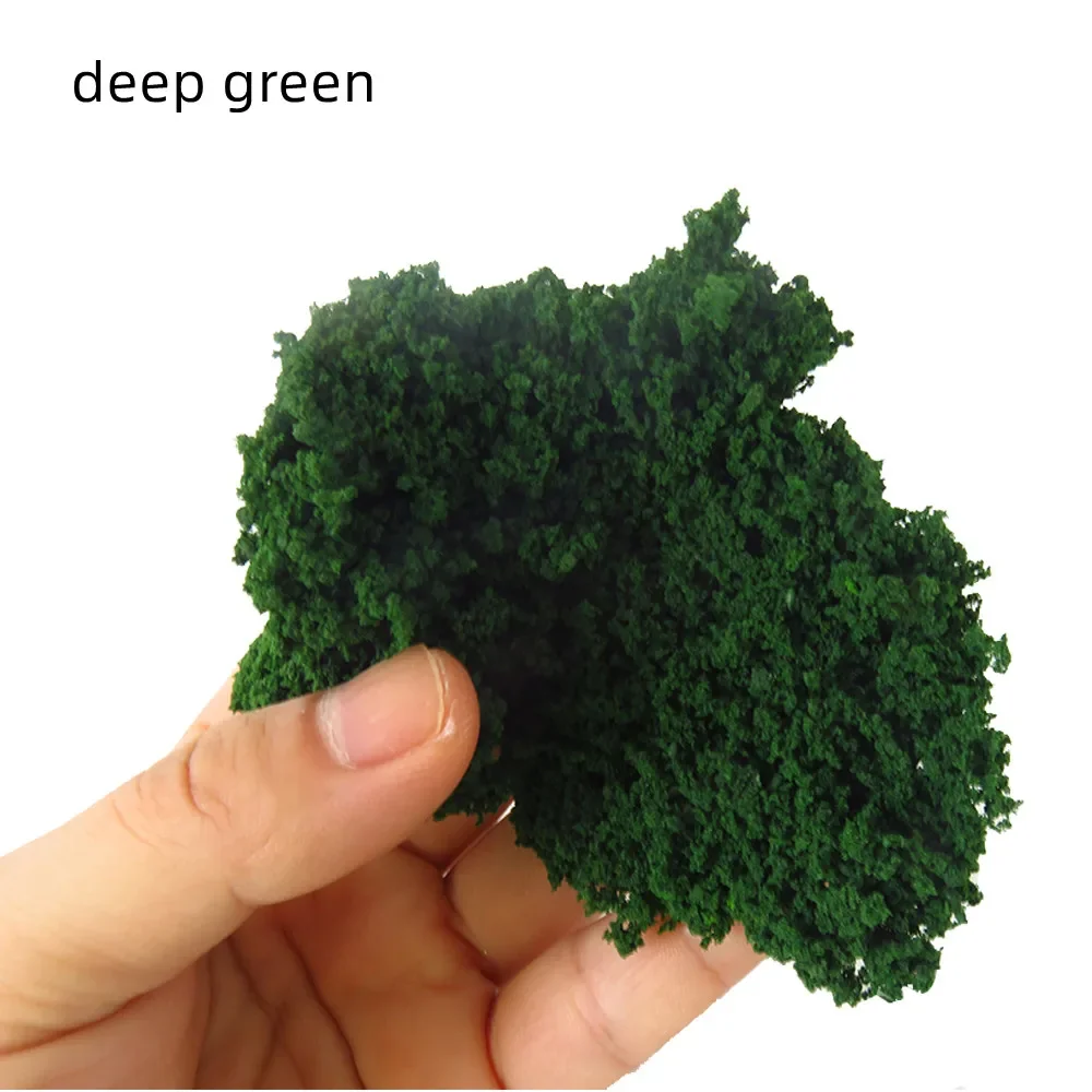 30G Micro Shrubs Bushes Agglomeration Sponge Model Material Railway Train Tree Powder Military Platform Layout Miniature Scene 4