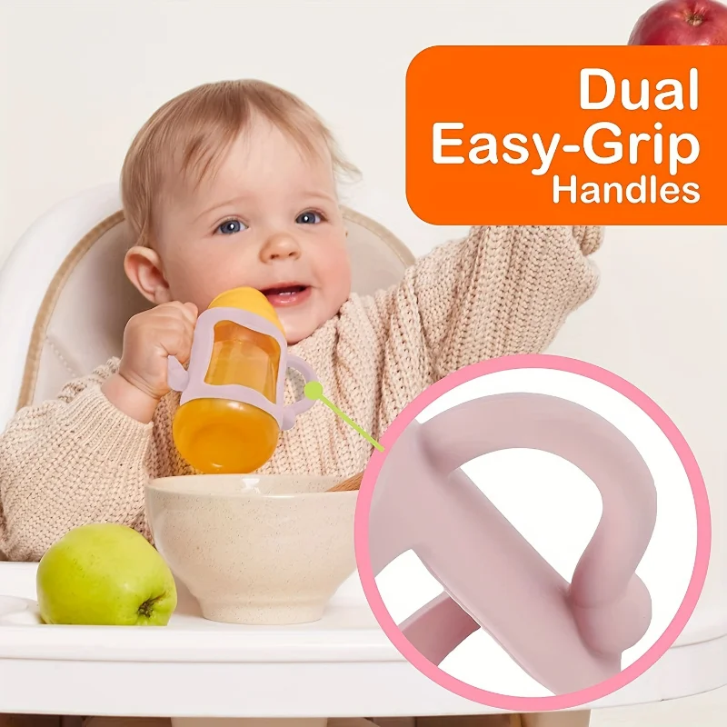 Silicone Bottle Handle for Universal Narrow Baby Bottles