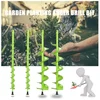 New Model Double Blade  Diameter 40mm 60mm,80mm,80CM Long Auger Drill bits, Earth Drill for Hole Digger,replacement 4