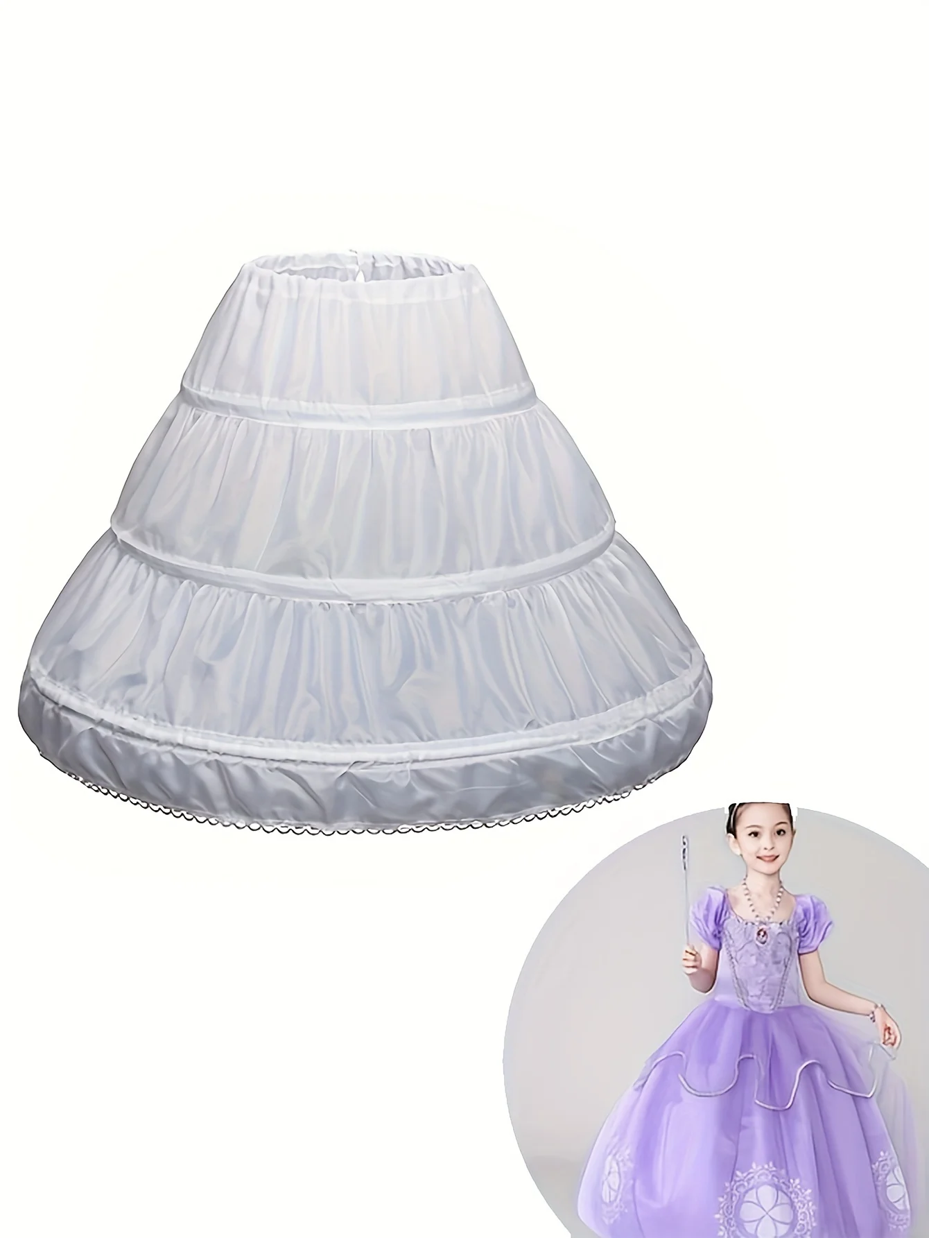 Kinder Vintage Short Petticoat für Mädchen Ballett Blase Tutu Rock Rock N Roll Rockabilly Rock Tutu Unterrock Slips