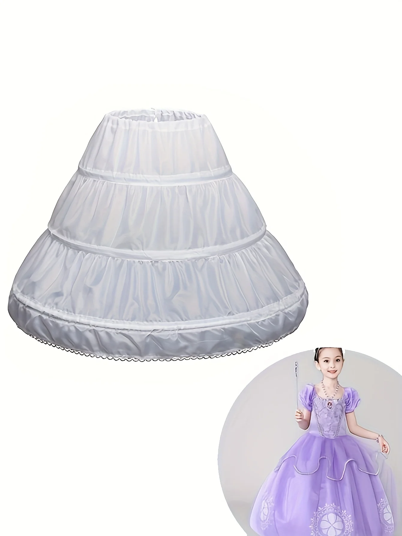 Petticoat Skirt Children Vintage Short for Girl Ballet Bubble Tutu Rock N Roll Rockabilly Underskirt Tutu Slips