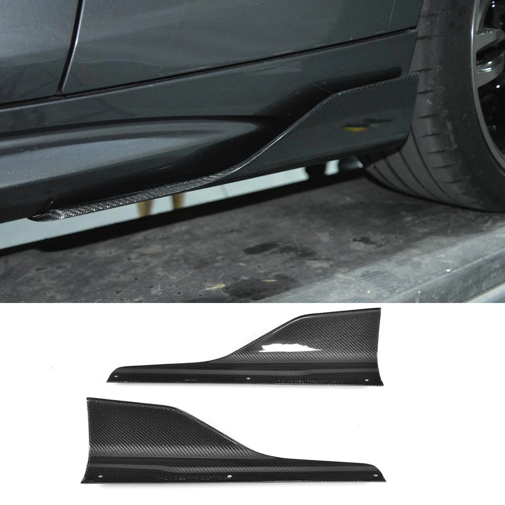 Carbon Fiber FRP Side Skirts Splitters Cupwings Winglets For BMW 2 Series F87 M2 M2C Competition Canards Apron
