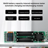 DC 5V 1A 18650 Battery Test Digital Display Battery Capacity Internal Resistance Tester Lithium Battery Power Detector Module 1