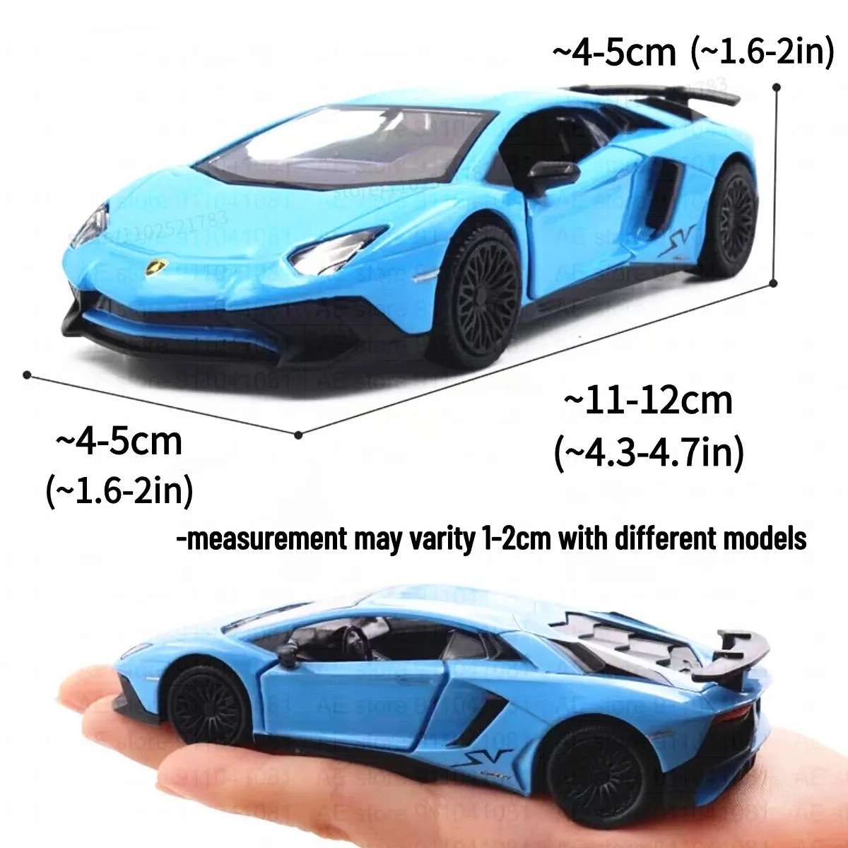 BMW M2 1:36 Scale Pullback Toy Car Model Official Licensed Alloy Diecast Vehicle Replica Xmas Gift Kid Boy Toy 4