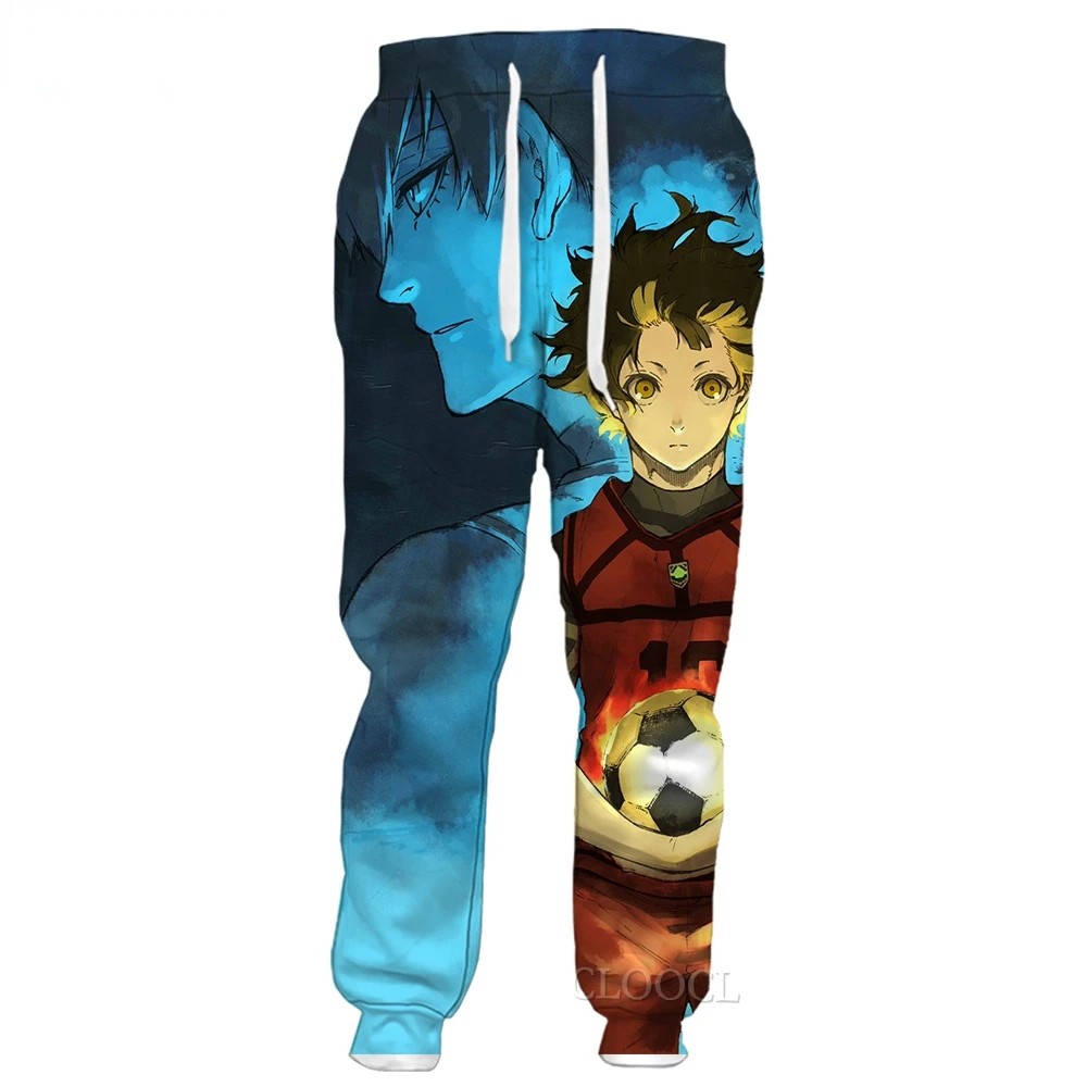 

CLOOCL Men Trousers Anime Blue Lock 3D Pattern Trousers Fashion Style Women Pants Casual Clothing Jogging Sweatpants
