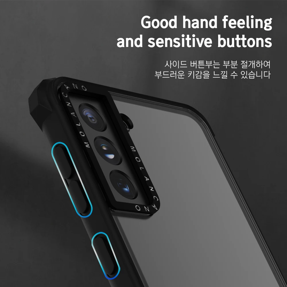 Shockproof Clear Phone Case, Hard PC and TPU Bumper, Cover for Samsung Galaxy S24, 23, 22, 21 Plus, Note20,  A82, 32, 52, 4G, 5G