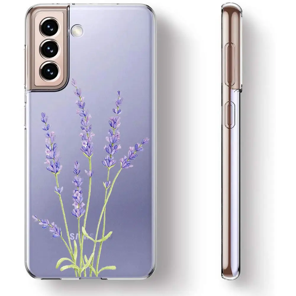 Vintage Sunflower and Lavender Floral Phone Case Cover