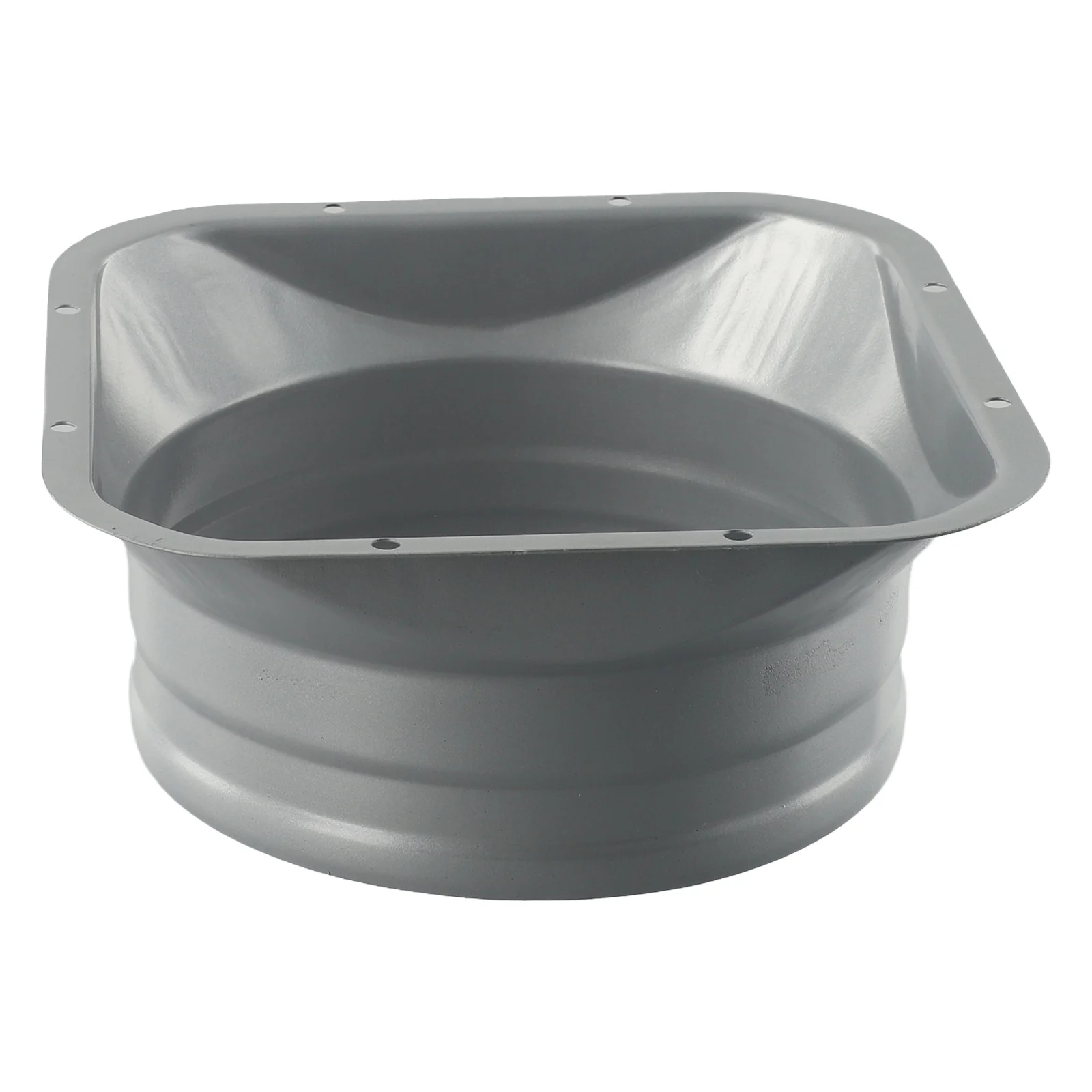 Flange de escape para cozinha, tubo de
