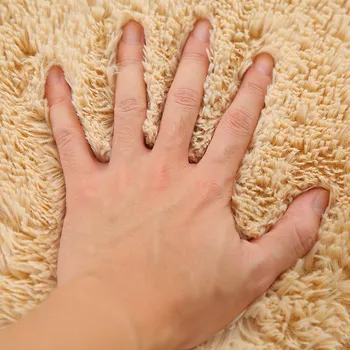 3pc Bathroom Set Rug Mat Toilet Lid Cover Plain Solid Color Bathmats Rugs Kit Non-Slip Fluffy Home Carpets For Bathroom 4