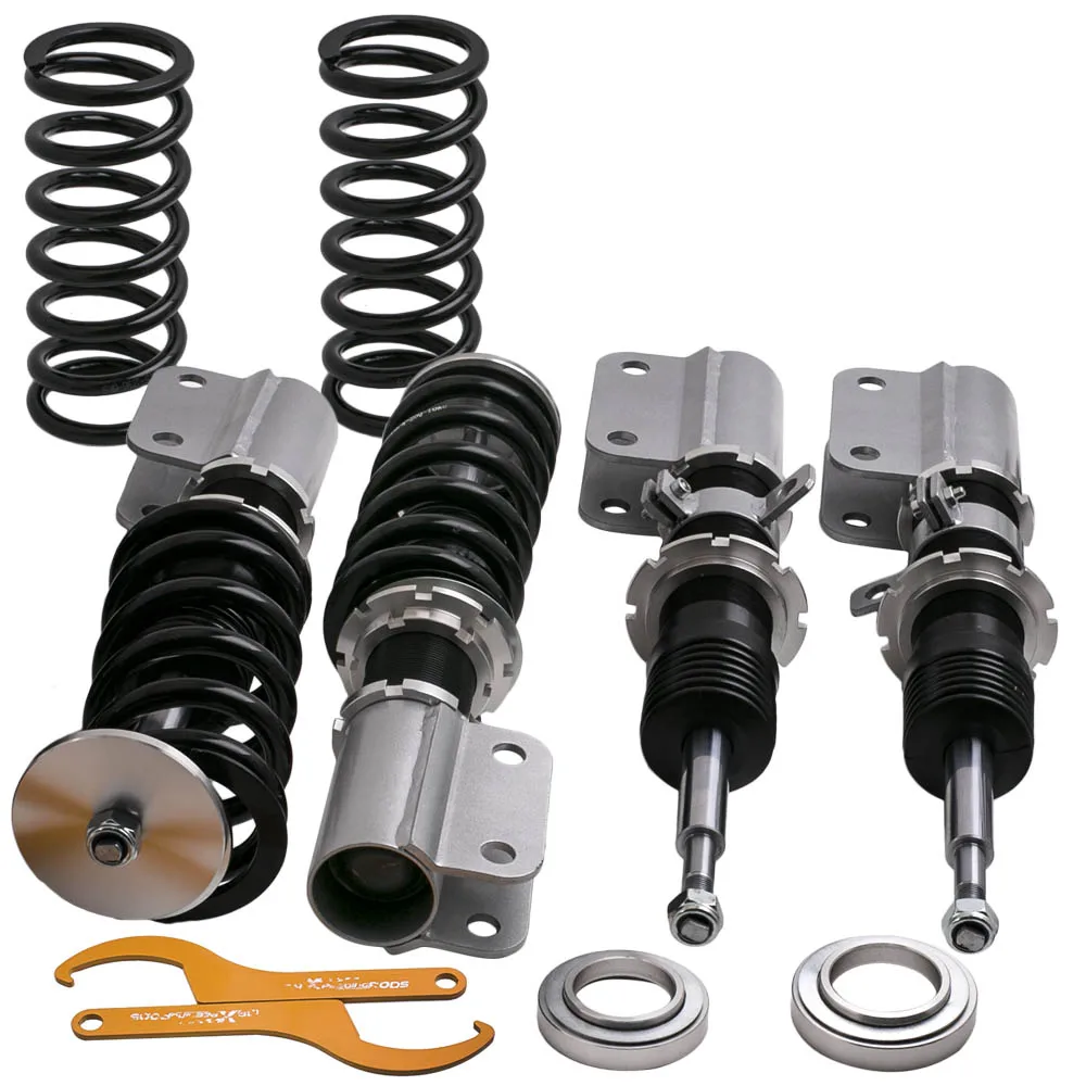 

MaXpeedingrods Street Coilover Suspension Lowering Kit For Impala Century Regal Adjustable Height Coilover Shock Lower Kit