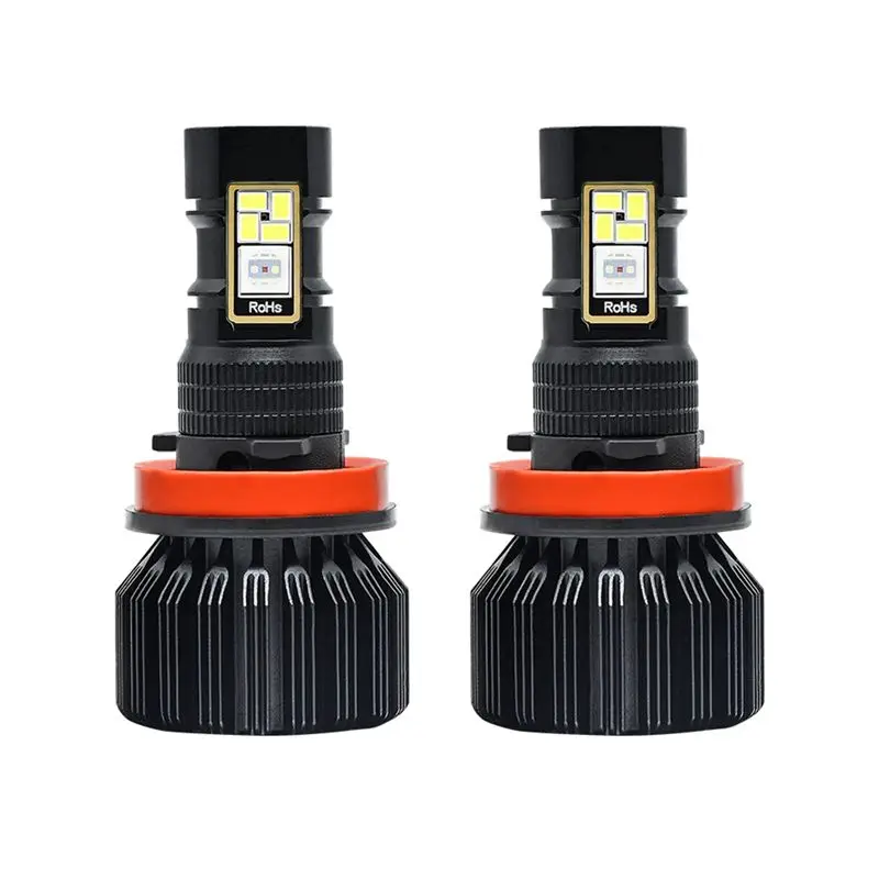 ABHY-Car LED RGB 헤드라이트 APP 블루투스 호환 제어 다중 색상..