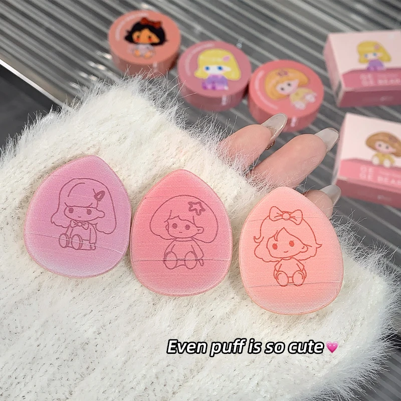 Air Cushion Blush Mushroom Head Lazy Air Cushion Waterproof Lasting Blusher Palette Cheek Contour Natural Cheek Tint Cosmetics 5