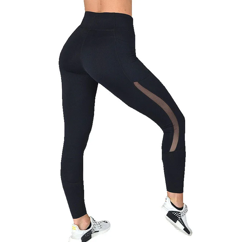 Gym Pants Women with Pocket Sports Yoga Fitness Pants Moisture Wicking Workout Leggings High Waist Gym Running Sports Yoga