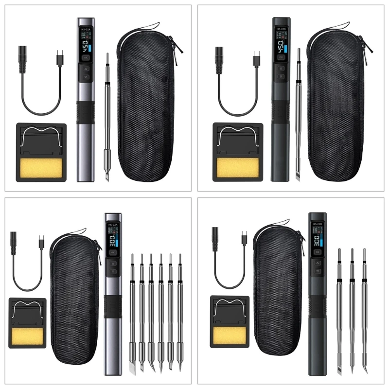 hs-02a-soldering-iron-set-efficient-power-adjustment-solder-iron-for-diy-enthusiasts-and-technicians