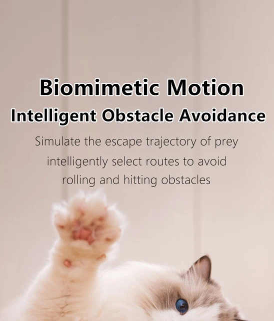 Palla Elettrica Per Gatti Interattiva - Giocattolo Automatico Con 3 Modalità - Foto 13