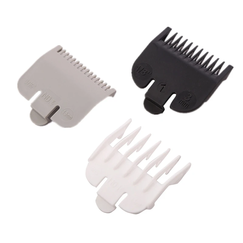 유니버설 헤어 클리퍼 제한 빗 제한 빗 이발 도구 3 조각 전기 클리퍼 캘리퍼스 1.5Mm / 3Mm / 4.5Mm