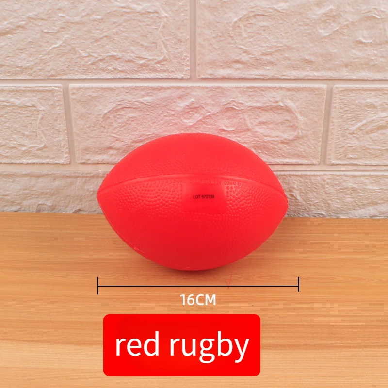 Toy Rugby Children and Teens PVC Inflatable Elastic Toy Ball Sports Sporting Goods Kindergarten Training Prizes FootballAmerican rugby ball