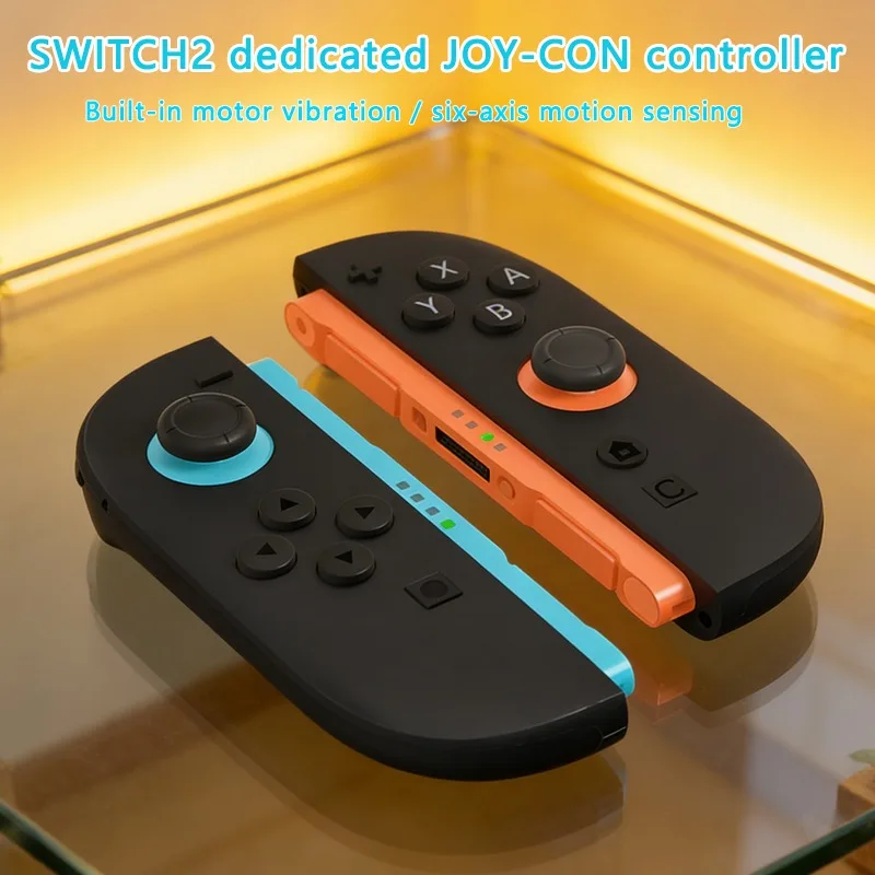 Switch 2 Joy-Con Controllers — Equipped with Adjustable Wrist Straps for Easier Control and Greater Portability - 5