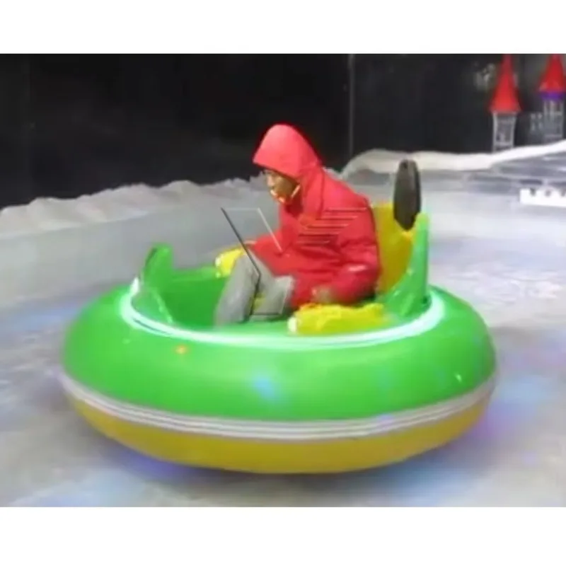 Battery Children Ice Electric Ufo Adult Inflatable Bumper Car for Kids