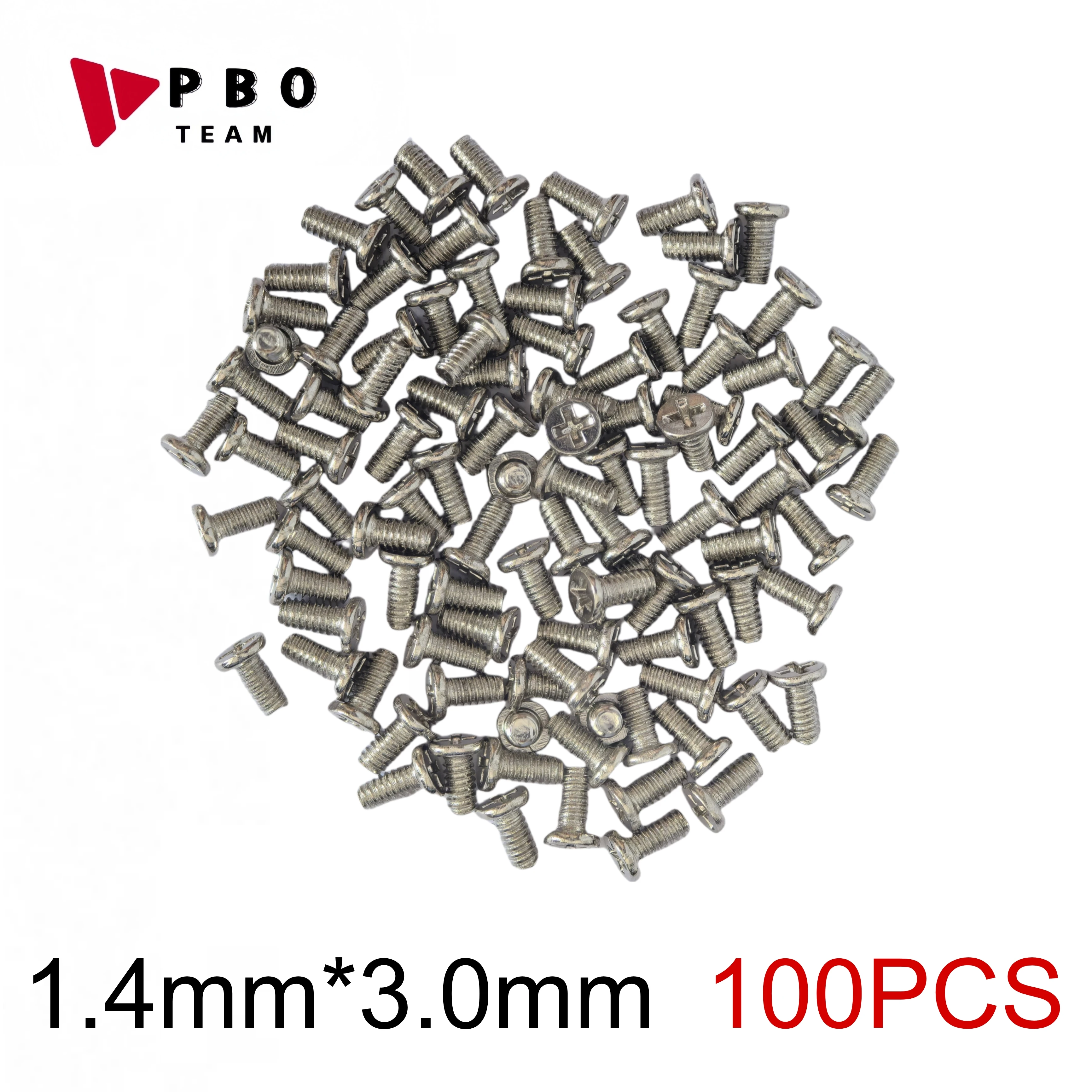 100/500PCS 1.4*3.0mm 3.0mm 나사 교체 삼성 A50 A40 A30 A20 A53 A80 A90 A52 A71 마더 보드 프레임 나사 내부