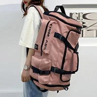 Travel Bag Luggage Handbag Women's Shoulder Bag Large Capacity Waterproof Nylon Sports Gym Bag Ladies Crossbody Bags 2