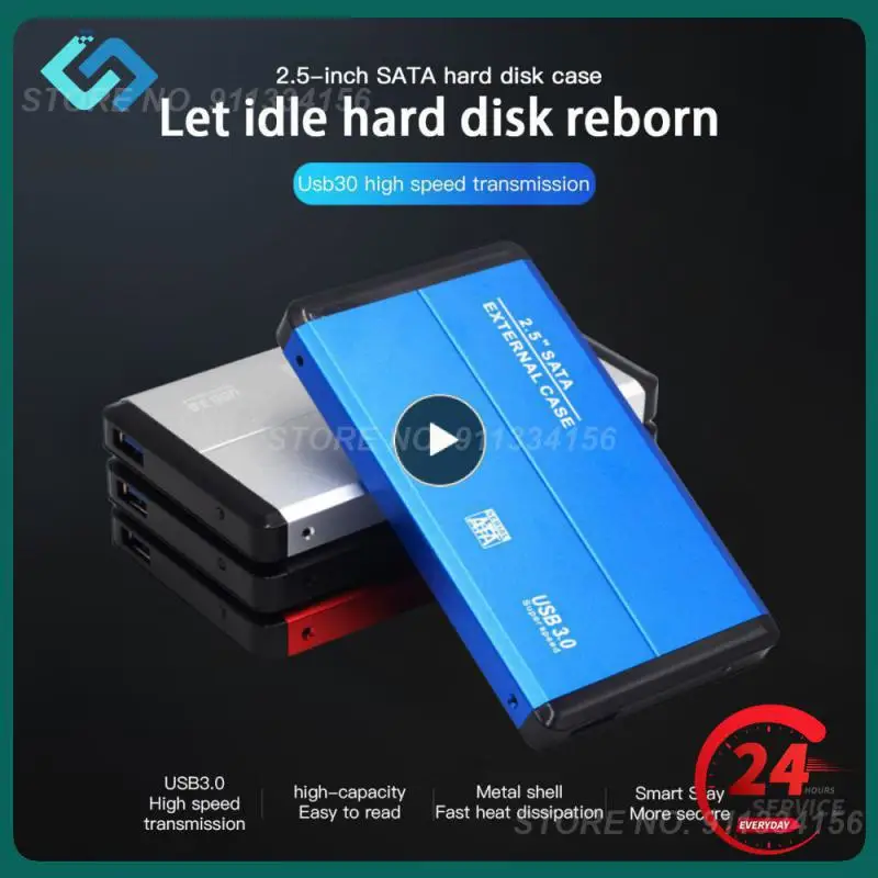 Custodia Hdd Da 2.5 Pollici 5 Gbps Sata 3.0 A Usb 3.0 Plug And Play Supporta Tutto 7Mm/9.5Mm Sata Da 2.5 Pollici Per Pc Laptop Hdd Ssd Enclosure