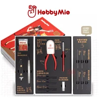 Hobby Mie Anime SciFi DIY Doll Craft Model Assembly Building Tool Kit Set Hobby Repairing and Fixing Knife Tweezer Sandpaper 1