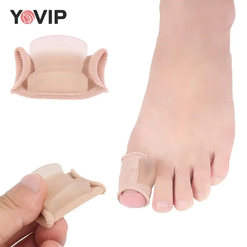 1/2pcs Hallux Valgus Bunion Corrector Toe Separator Feet Bone Thumb Adjuster Orthotics Correction Pedicure Sock Straightener