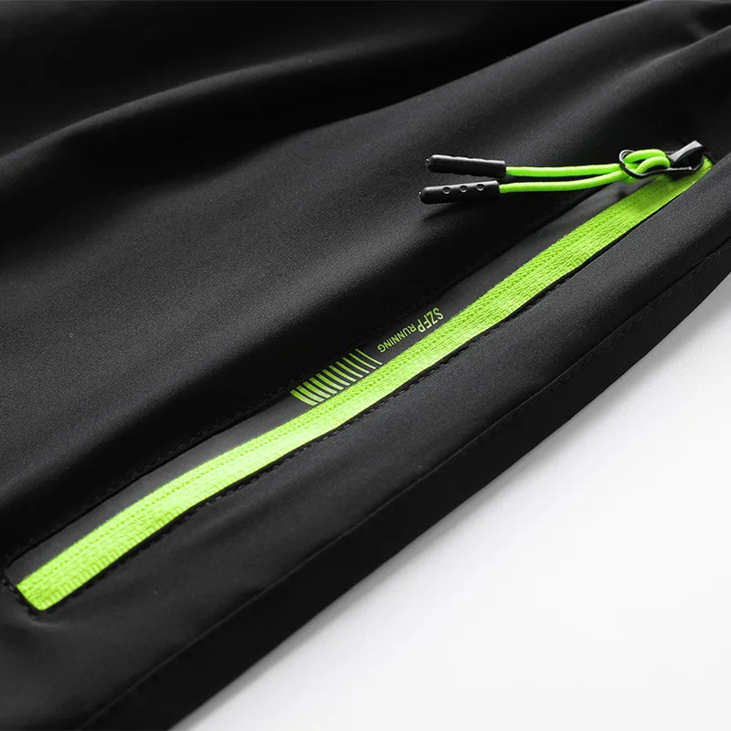 Men Open Crotch Sexy Pants Hidden Zip Erotic Sport Crotchless Shorts Club Summer Breathable Gym Wear Fitness Clubwear Panties