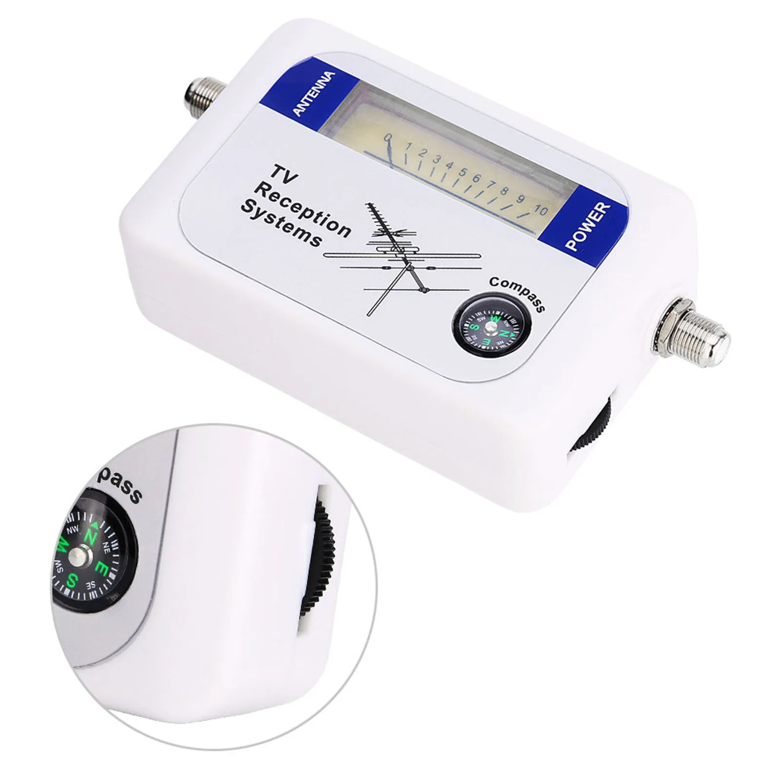 Digital TV Antenna Signal Strength Meter and Detector