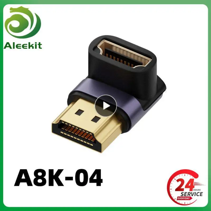

1PCS 2.1 Cable Adapter Male to Female Cable Converter for HDTV PS5 Laptop 4K Extender Female to Female