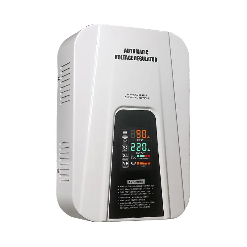 

Relay Wall LED Display 90V-280V 5KVA Automatic Voltage Regulator Stabilizers
