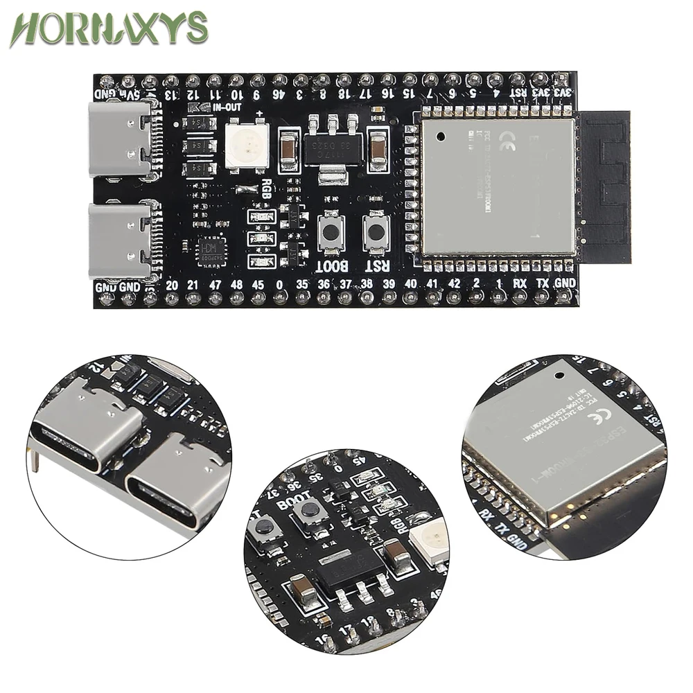 รูปสินค้า บอร์ดพัฒนา ESP32-S3 WiFi 2.4G สำหรับ Arduino
