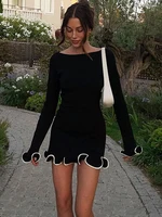 Fashion Women's Knit Mini Dress by TOSSY