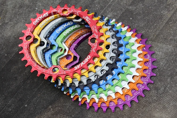 Ciclismo UPANBIKE Bicicleta Narrow Wide Plato 104 BCD Forma Redonda Sola Cadena